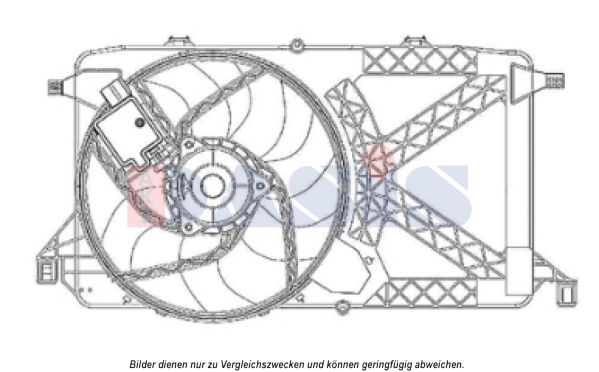 AKS DASIS Ventilators, Motora dzesēšanas sistēma 098123N